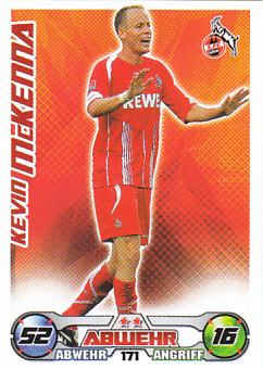 Kevin McKenna 1. FC Koln 2009/10 Topps MA Bundesliga #171